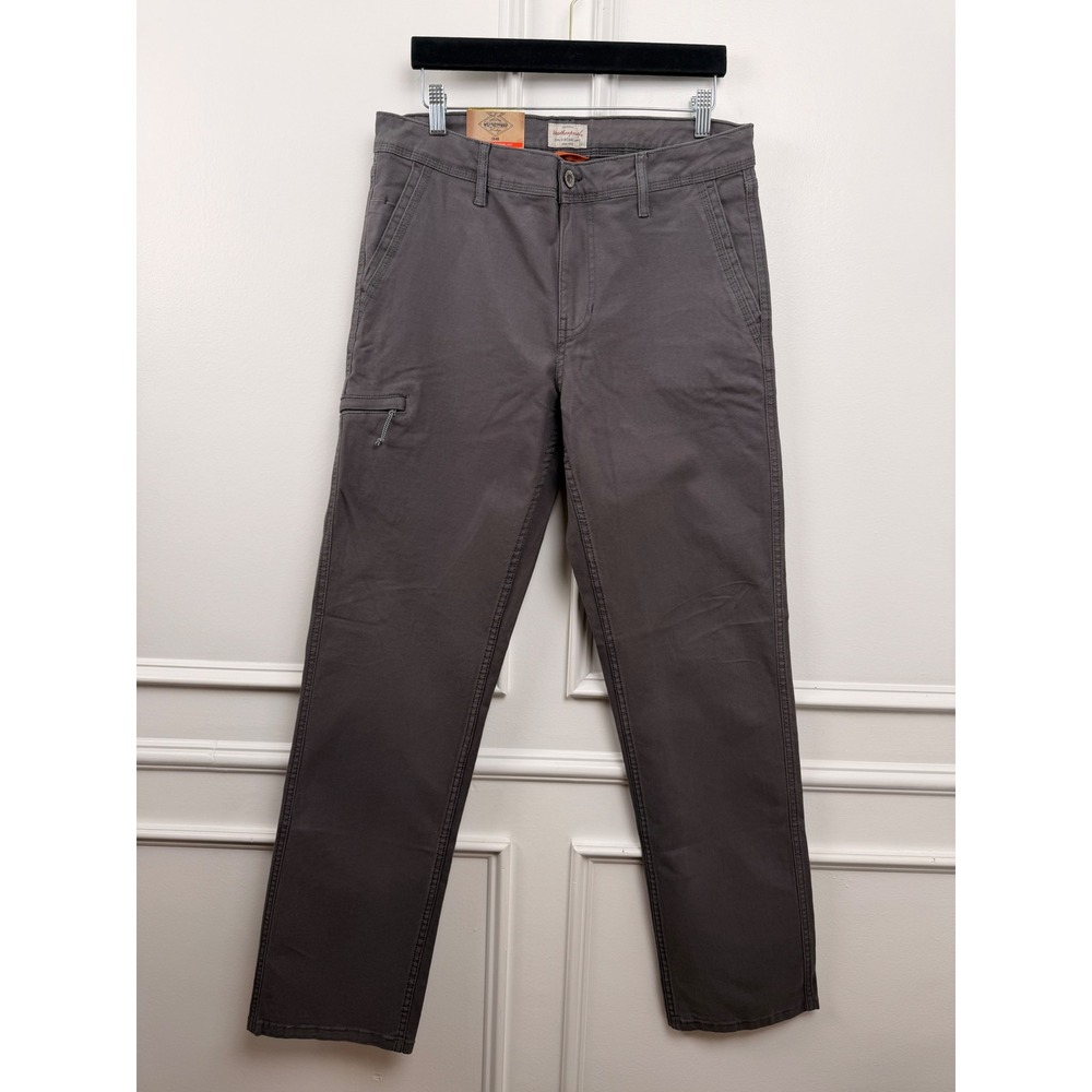 Weatherproof Vintage Trevorland Flex Utility Pant Charcoal 32x34 Relaxed Fit NWT